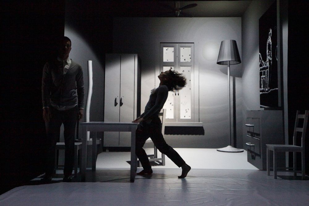 PIÈCE À VIVRE / Living room - Dance Media Performance